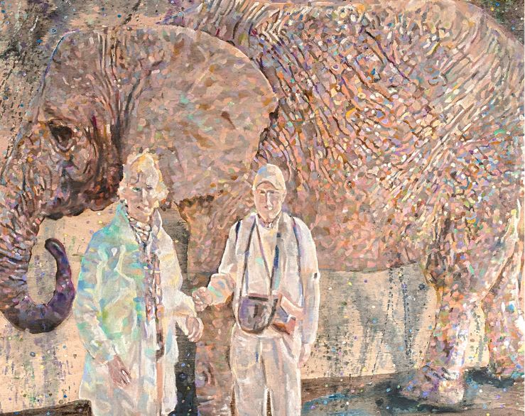 dement mit Elefant | dementia and elephant, 2019